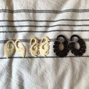 Set of 3 gauges (size 4G)